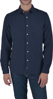 HIROSHI KATO The Ripper Waffle Double Gauze Button-Up Shirt