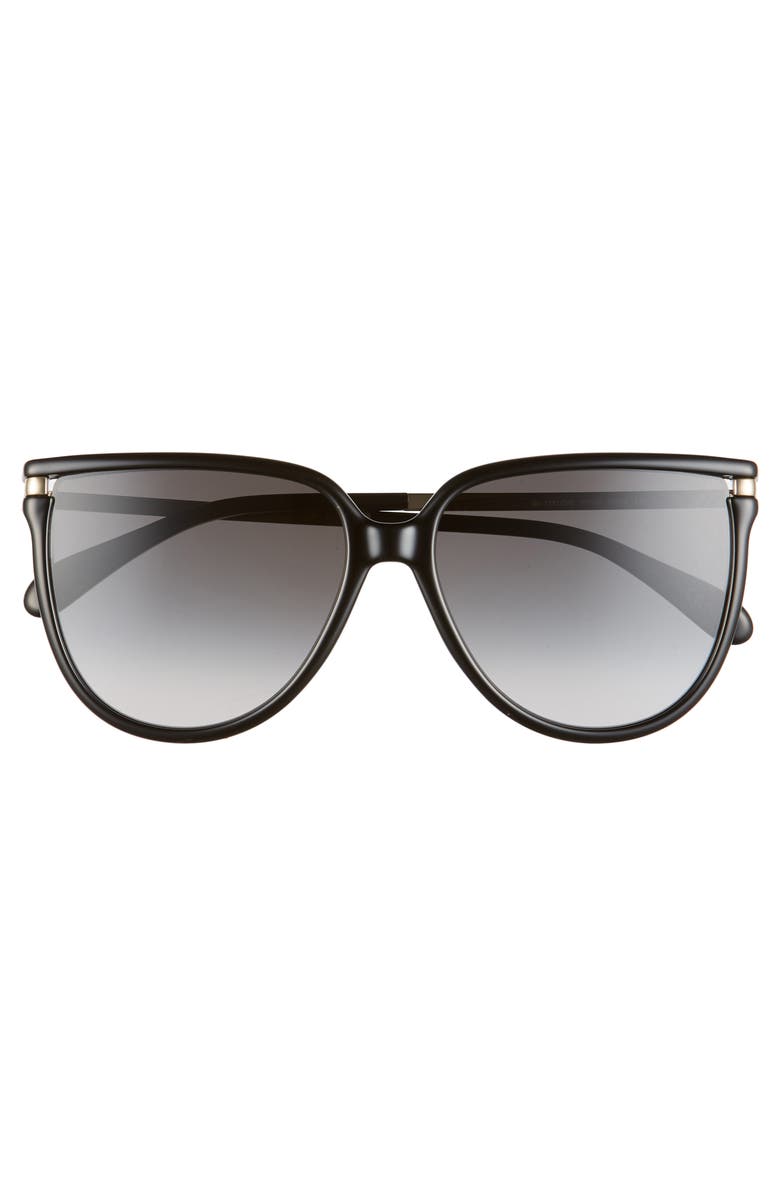Givenchy 58mm Gradient Cat Eye Sunglasses, Alternate, color, 