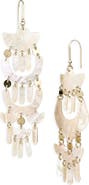 Isabel Marant Yue Mismatched Chandelier Earrings