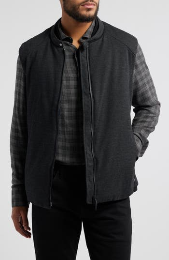 Robert Barakett Nedlands Commuter Vest In Charcoal