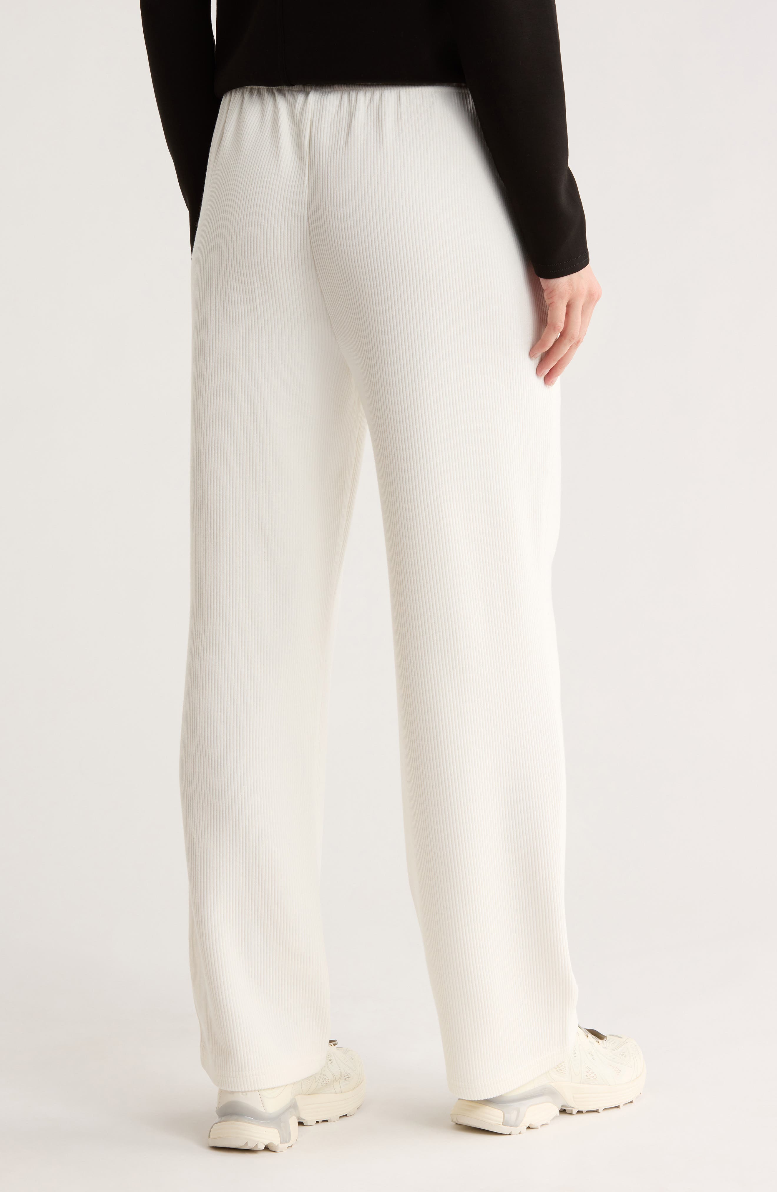 Ribbed Scuba Straight Leg Pants - image 4