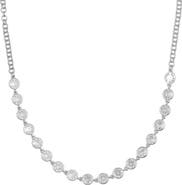 Vince Camuto Bezel Set CZ Necklace