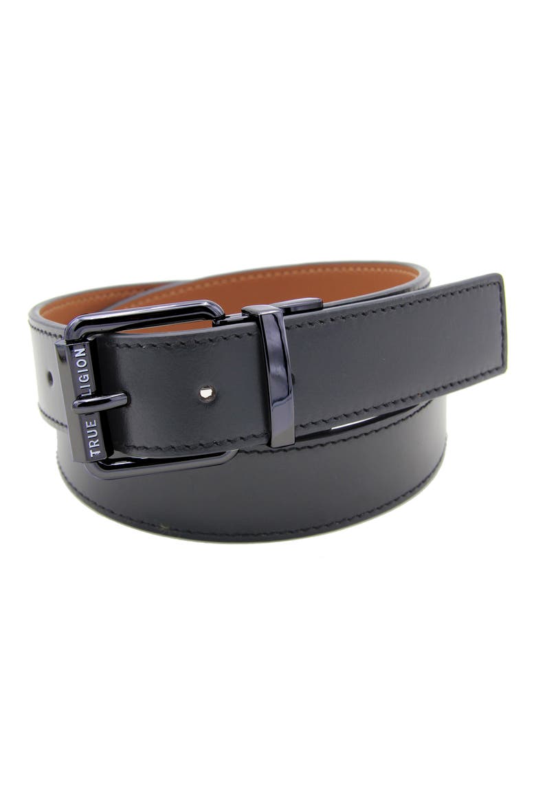 Twist Reversible Belt, Main, color, BLACK/TAN
