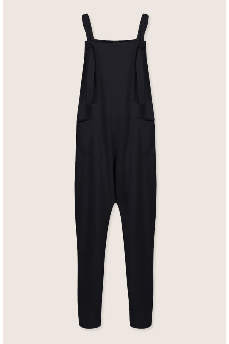 Organic Cotton Lila Jumpsuit, Alternate, color, Black