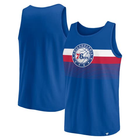Men's Fanatics Branded Royal Philadelphia 76ers Wild Game Tank Top