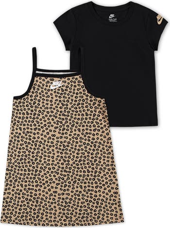 Kids' T-Shirt & Floral Dress Set