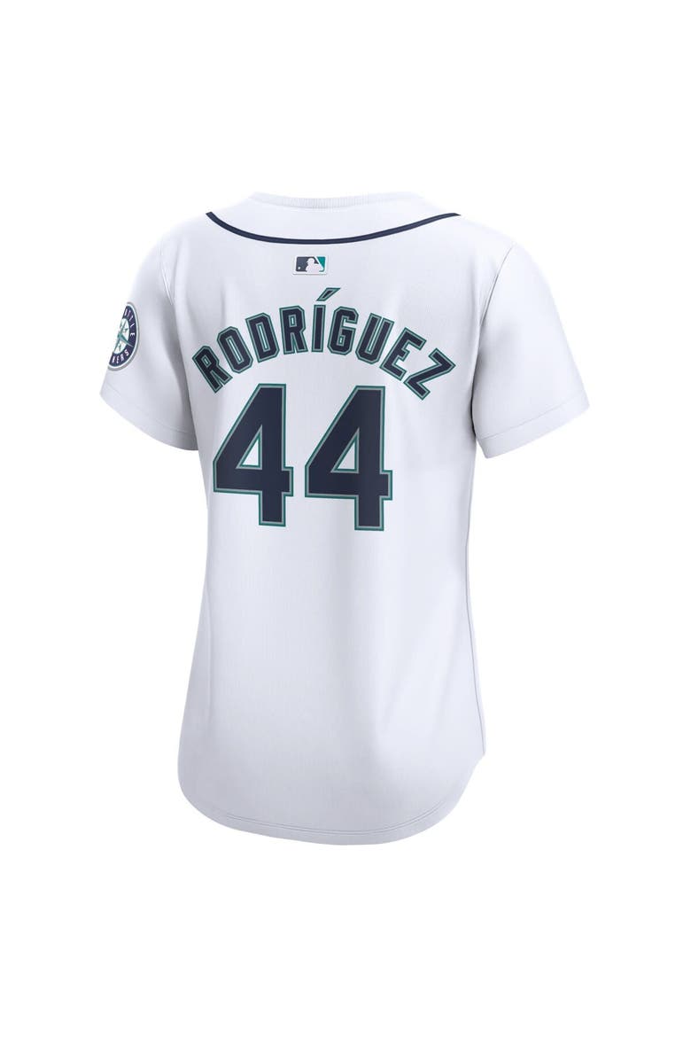 Women's Nike Julio Rodríguez White Seattle Mariners Home Limited Player Jersey, Alternate, color, White