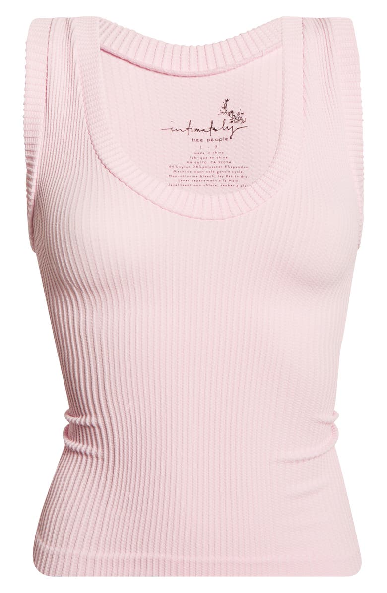 Free People Clean Slate Crop Tank, Alternate, color, Pink Tulle