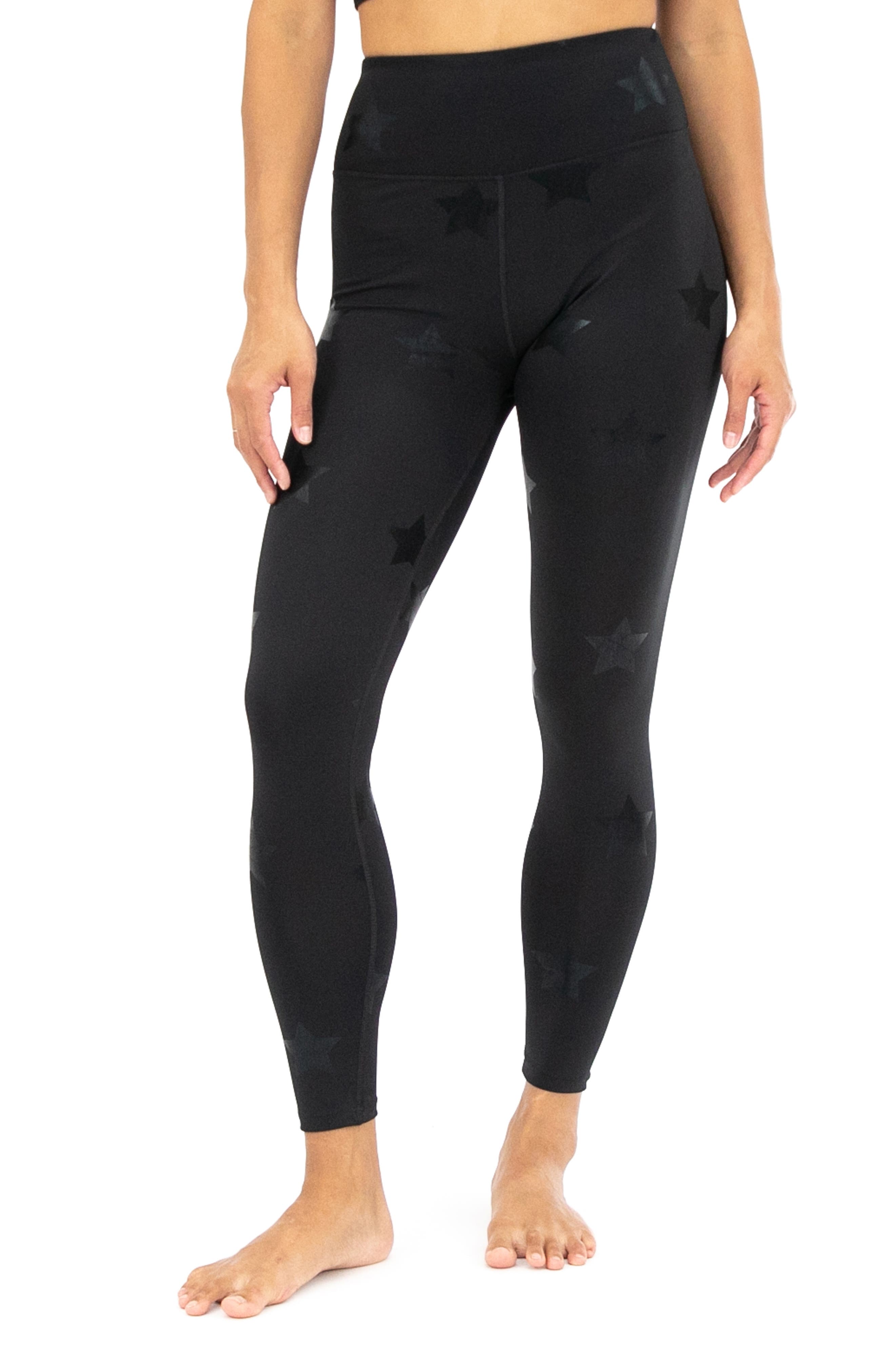 Nanette Lepore Play Star Print High Waist 7/8 Crop Leggings (Women ...