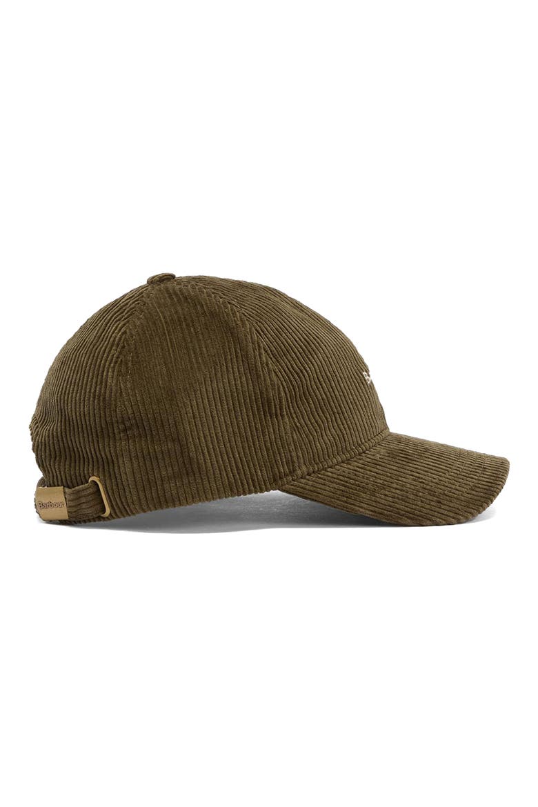 Preston Cotton Corduroy Baseball Cap, Alternate, color, OLIVE