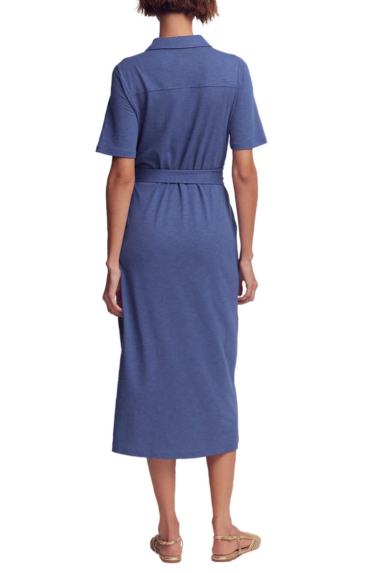 Mavis Cotton Blend Shirtdress, Alternate, color, DENIM BLUE