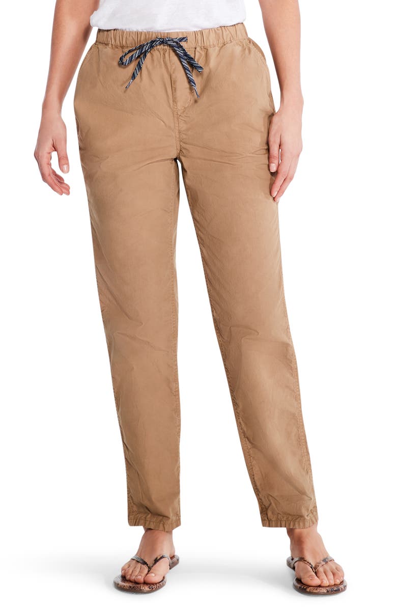 NIC+ZOE Relaxed Cotton Poplin Drawstring Pants | Nordstromrack