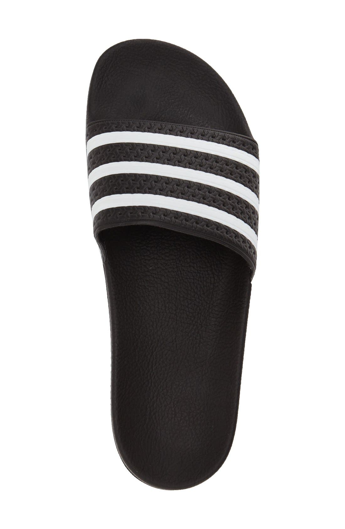 adidas Adilette Stripe Sport Slide, Alternate, color, 