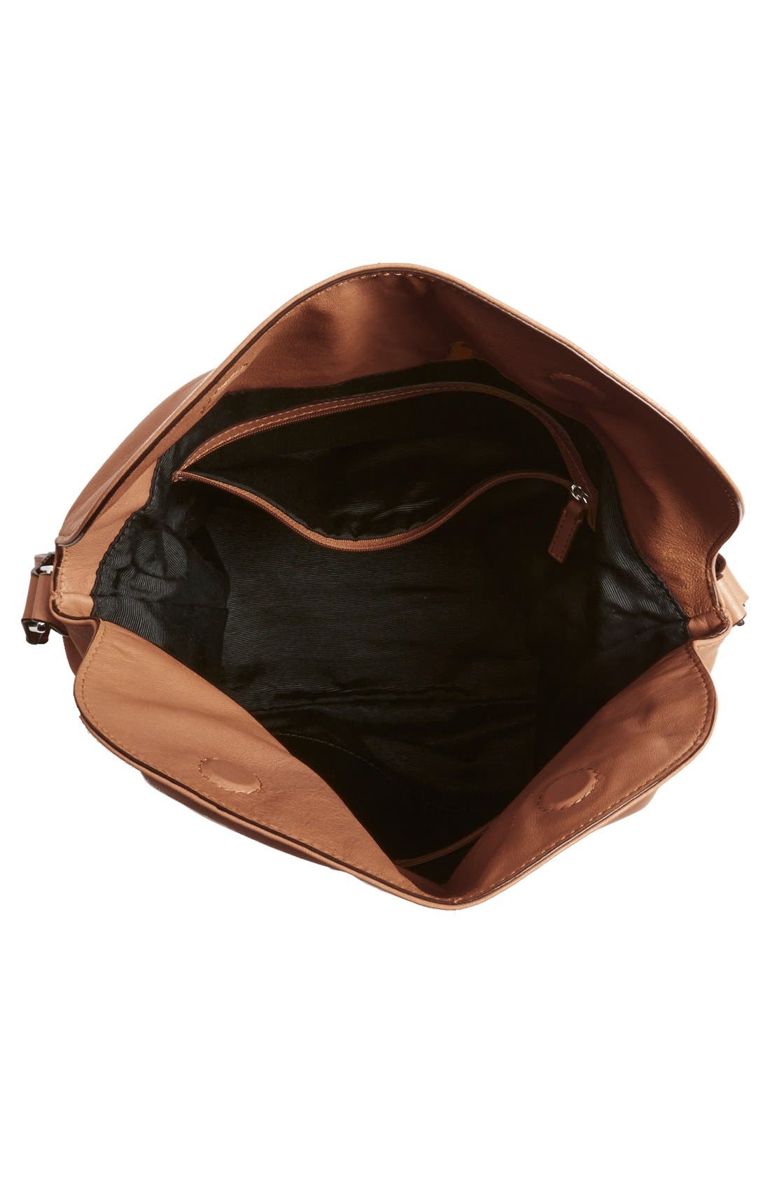 Elizabeth and James 'James' Leather Crossbody Hobo, Alternate, color, 