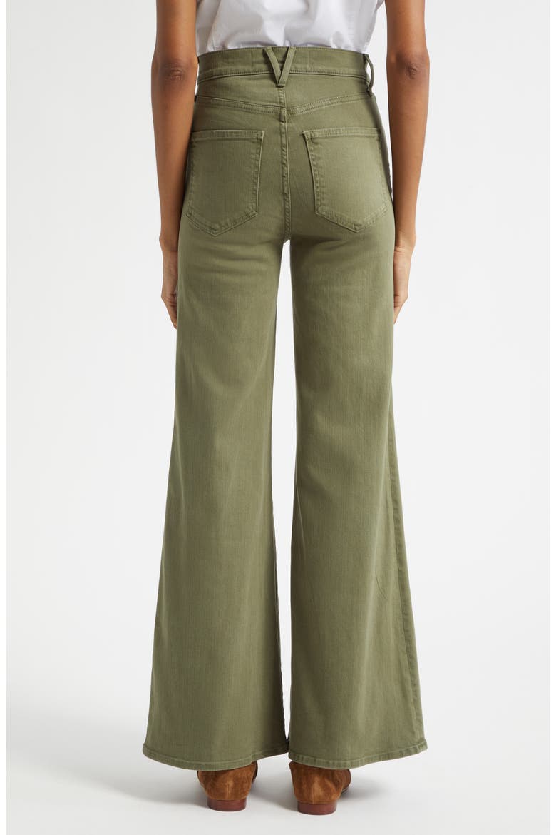 Joplin Wide Flare Jeans, Alternate, color, ARMY