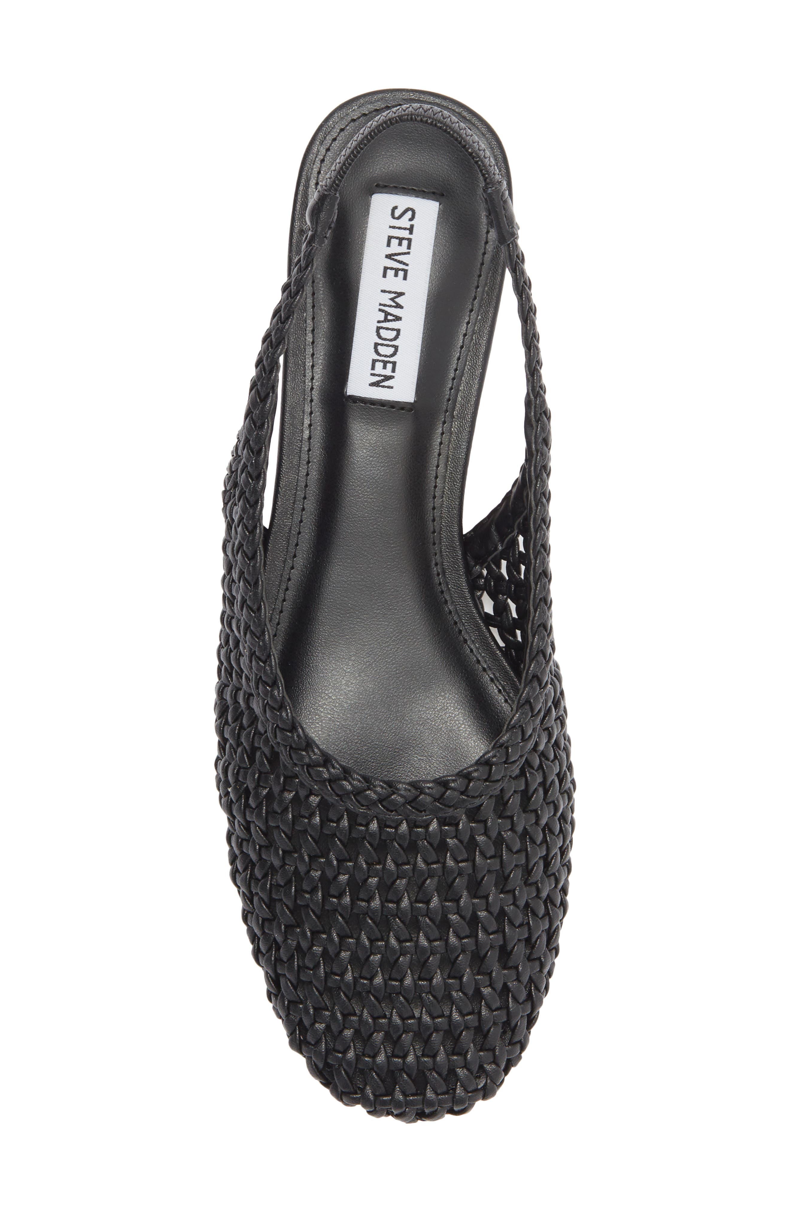Steve Madden Mallorca Slingback Pump, Alternate, color, Black