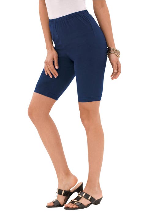 Plus Size Everyday Essential Stretch Bike Shorts