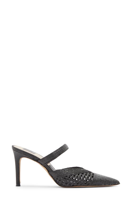 Dolce Vita Kaline Pointed Toe Mule In Onyx