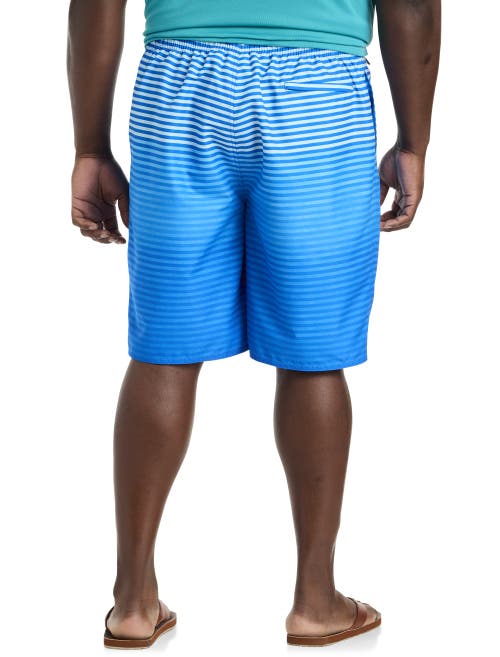 TRUE NATION BY DXL TRUE NATION BY DXL BIG & TALL OMBRÉ SWIM TRUNKS