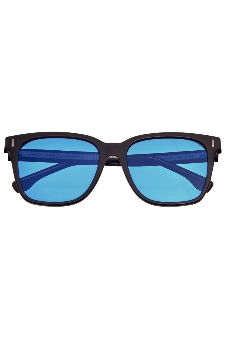 Linux Polarized Sunglasses, Alternate, color, Black/Blue