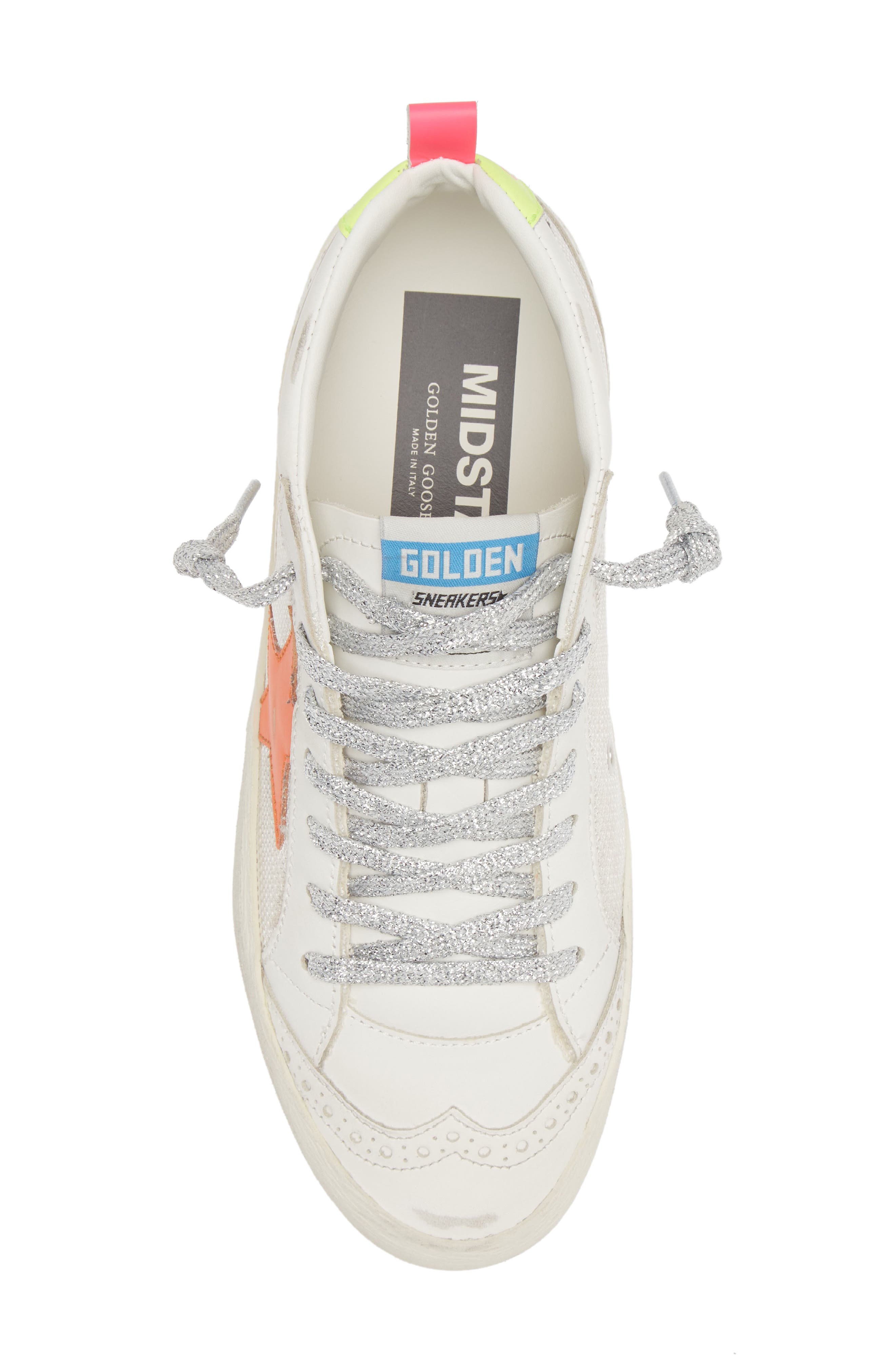 Golden Goose Mid Star Sneaker, Alternate, color, 