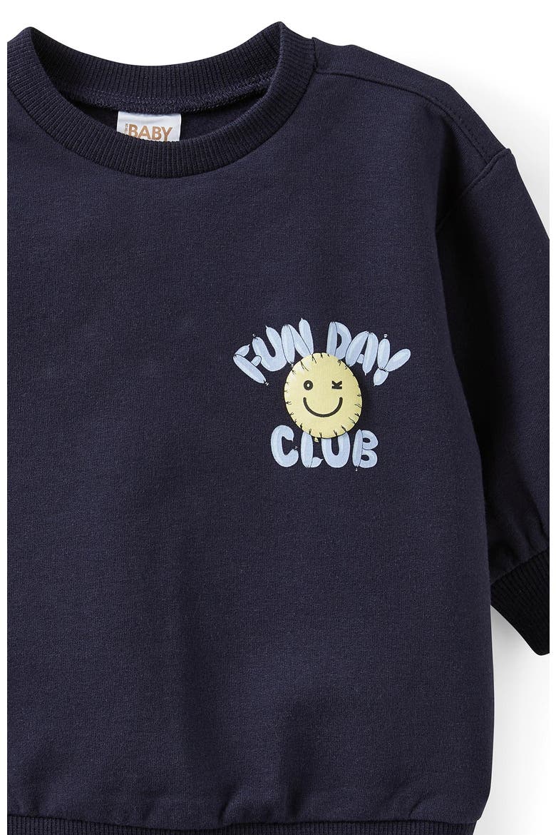 Riley Sweater, Alternate, color, Navy Ink Fun Day