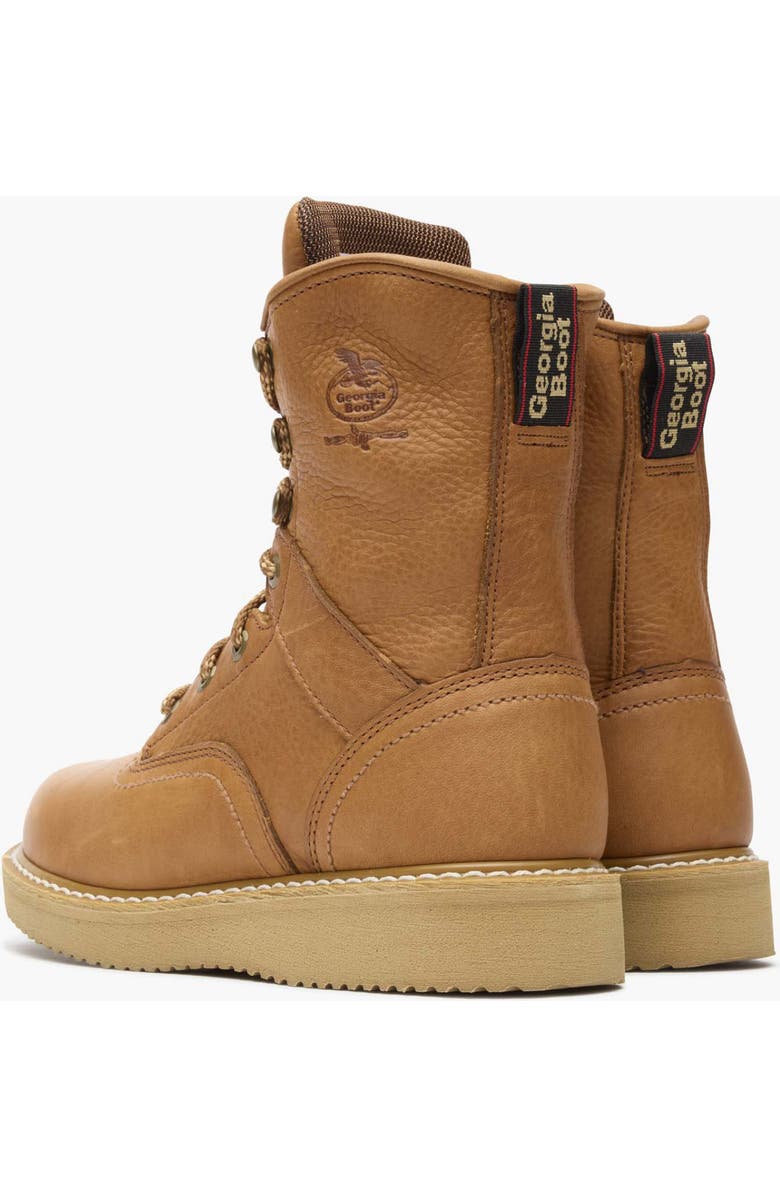 Georgia Boot Slip Resistant Padded Wedge Work Boot, Alternate, color, Barracuda Gold