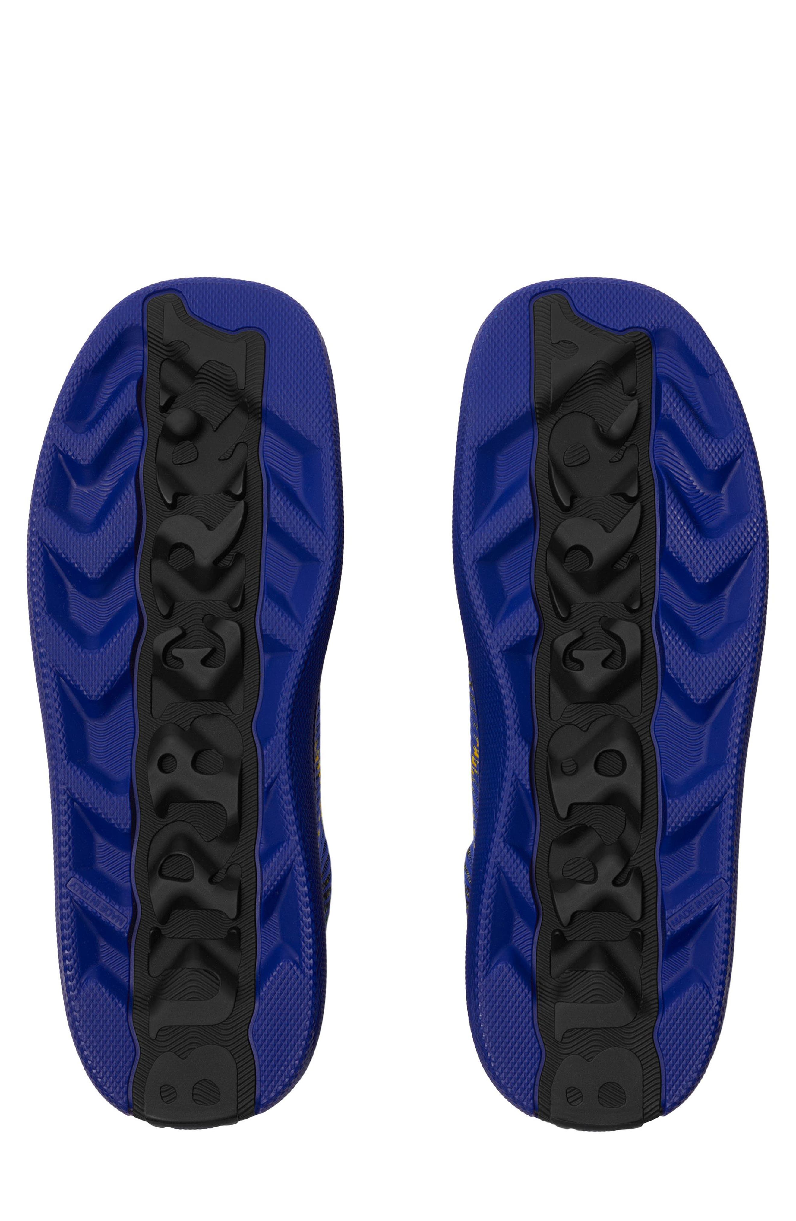 Burberry Check Knit Box Sneaker, Alternate, color, Bright Navy Ip Chk