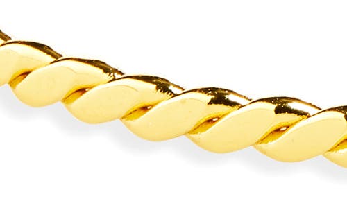 Ki-ele Karo Swirl Bangle In Gold