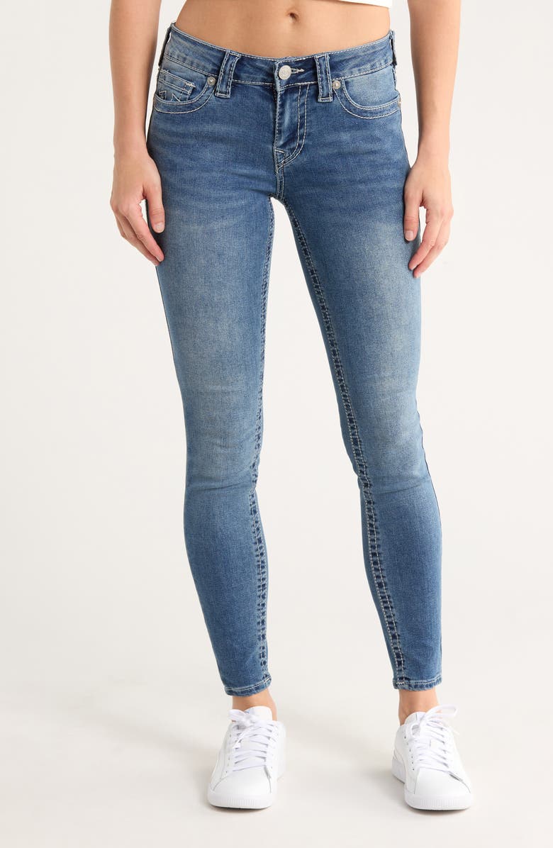 True Religion Jennie Skinny Jeans, Main, color, Medium Muggy Wash