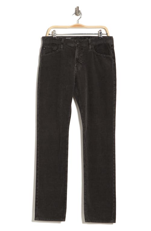 Ag Everett Slim Straight Jeans In Black