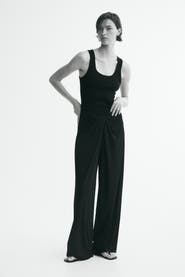 H&M Twist-detail Jersey Pants