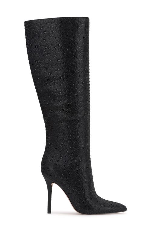 Jessica Simpson Laurel Pointed Toe Knee High Boot In Black