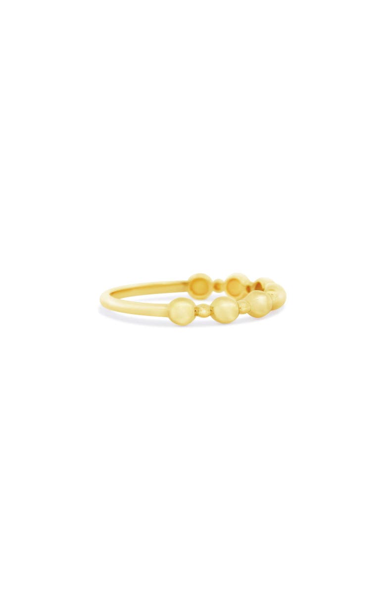 The Lovery Fine Jewelry Gold Ball Bead Ring, Alternate, color, Yellow Gold