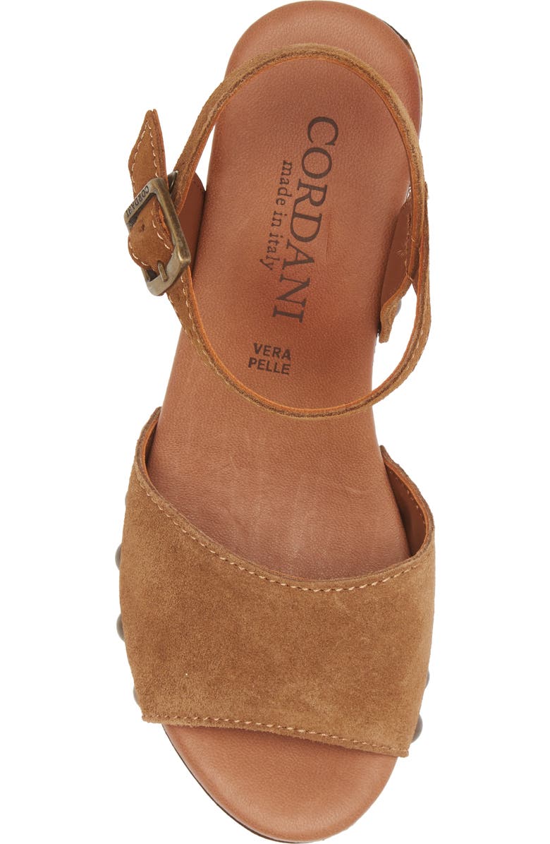 Cordani Willa Platform Sandal, Alternate, color, Clove