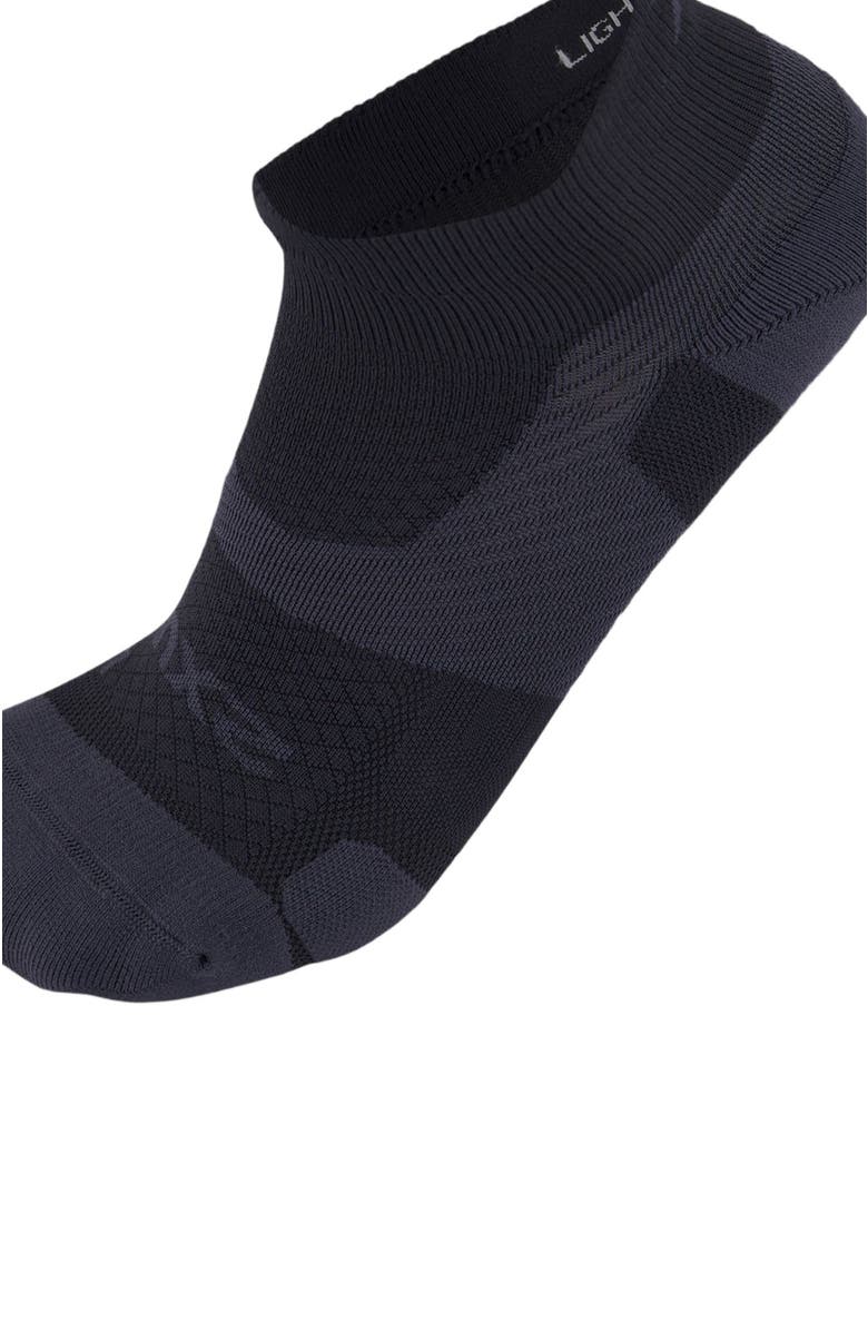 2XU Vectr Light Cushion 1/4 Crew, Alternate, color, Black/Titanium