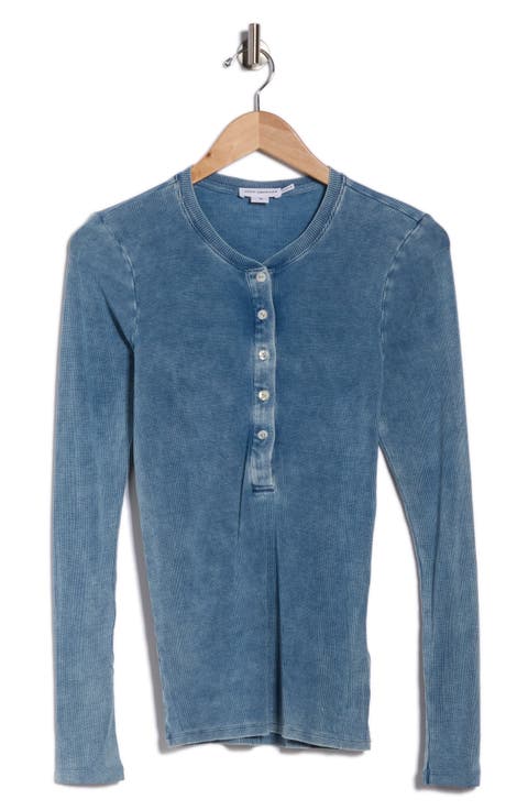 Jeanius Fitted Henley Top (Regular & Plus)