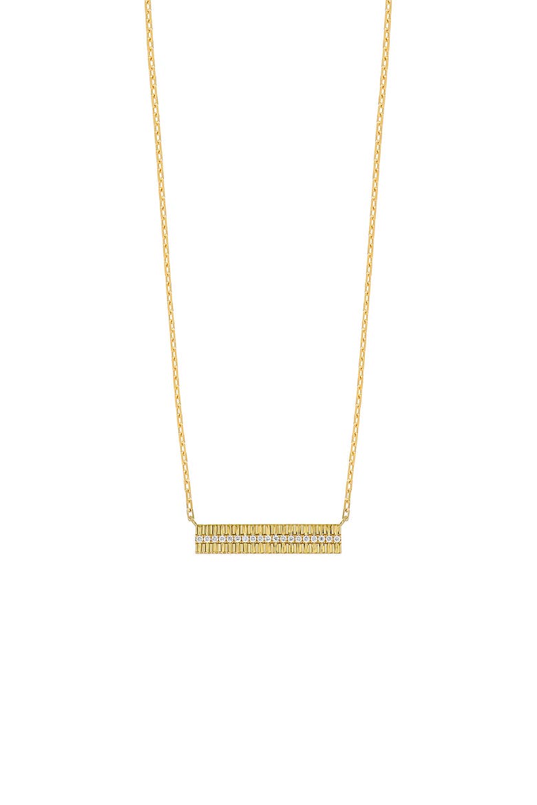 Cleo Diamond Pendant Necklace (Nordstrom Exclusive), Main, color, 18K YELLOW GOLD