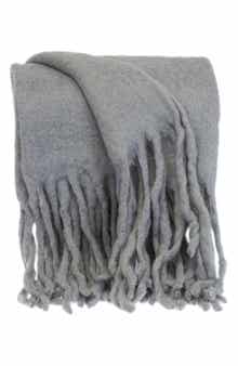 PARKLAND COLLECTION Nagar Fringe Throw Blanket