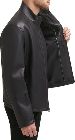 Classic Leather Moto Jacket