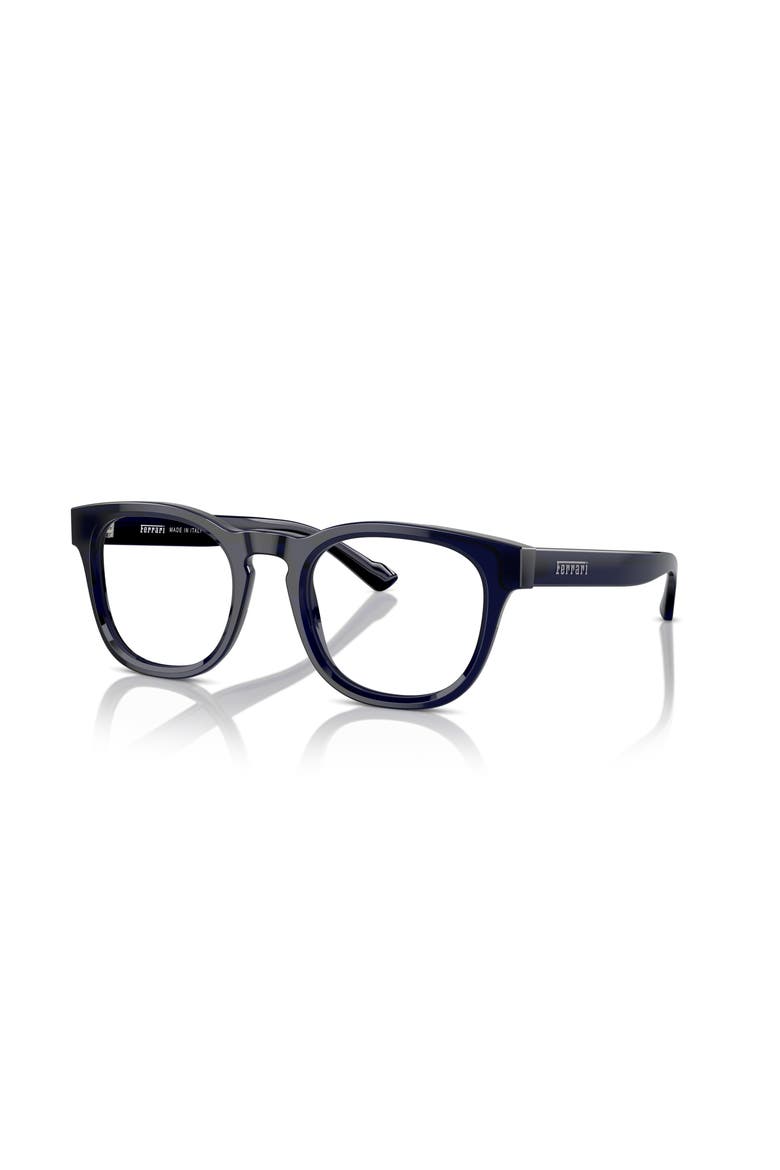 49mm Round optical glasses, Main, color, Blue