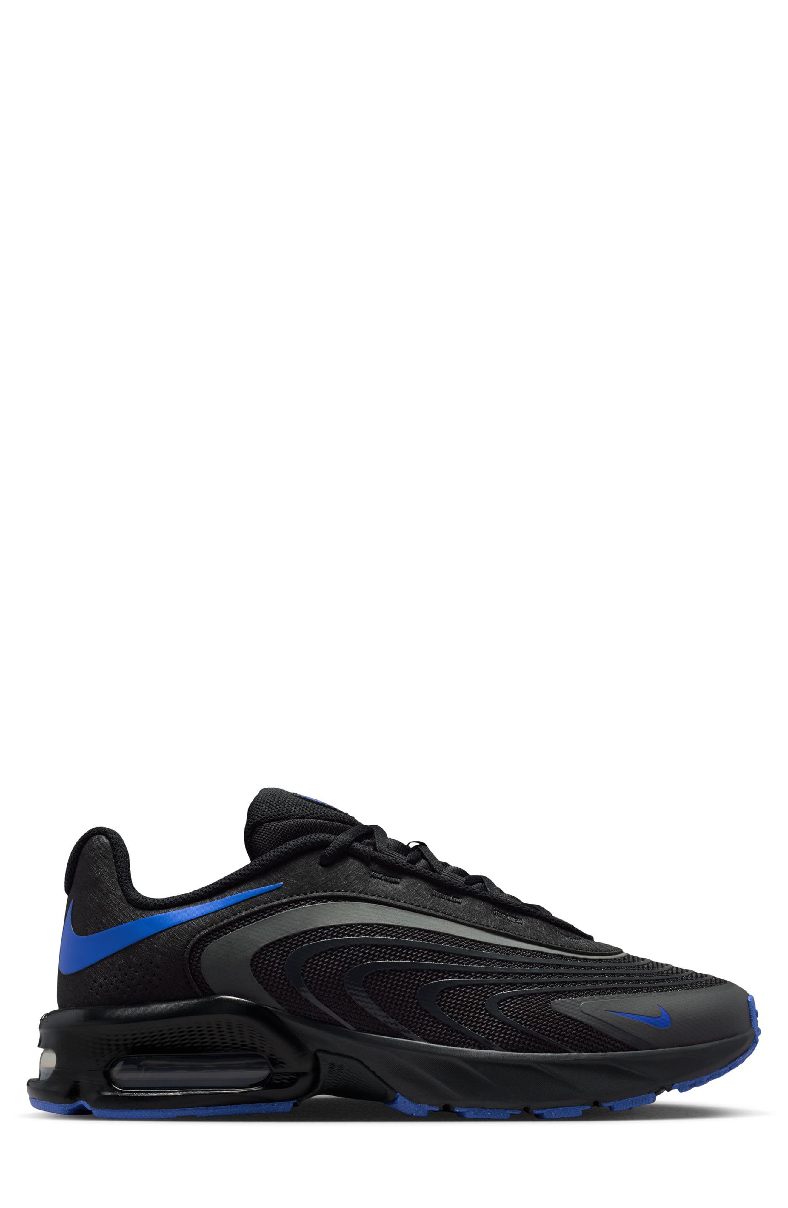 Nike Air Max Fire Sneaker, Alternate, color, Black/Dark Grey/Race Blue
