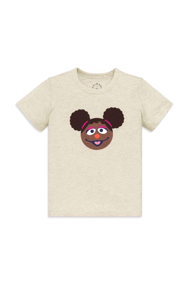 Kids Sesame Street Friends Tee, Main, color, Oatmeal Heather Gabrielle