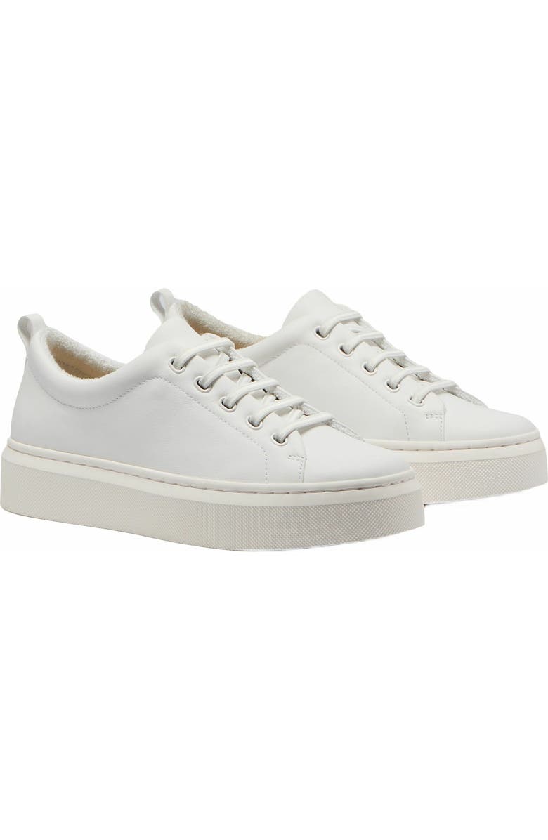 ABEO Jumpstreet Bungee Sneaker, Alternate, color, White Leather - Regular