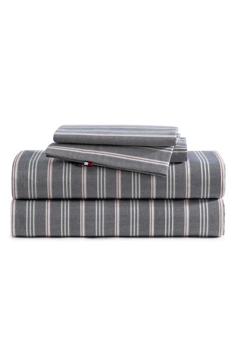 Sullivan Stripe 200 Thread Count Cotton Sheet Set