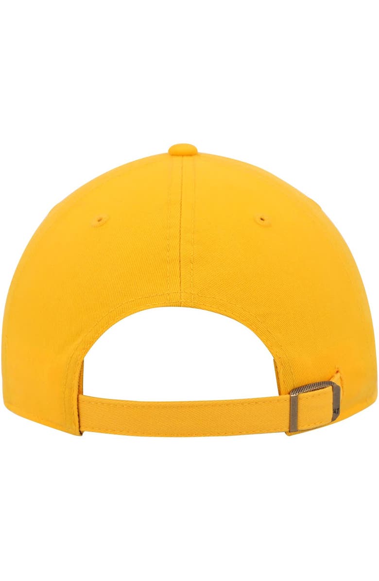 '47 Women's '47 Gold Pittsburgh Penguins Team Miata Clean Up Adjustable Hat, Alternate, color, Gold