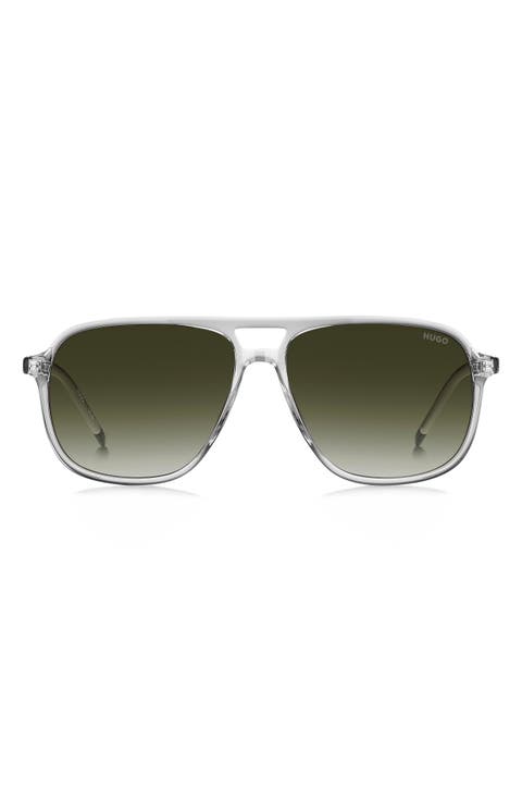 58mm Square Sunglasses