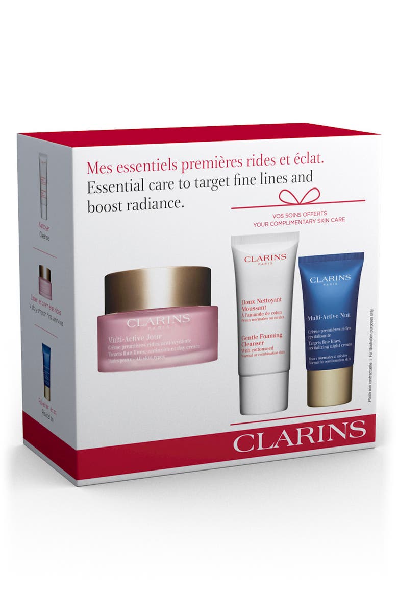 Clarins Multi-Active Starter Set, Alternate, color,