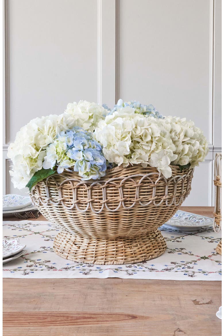 Provence Rattan Bowl, Alternate, color, WHITEWASH