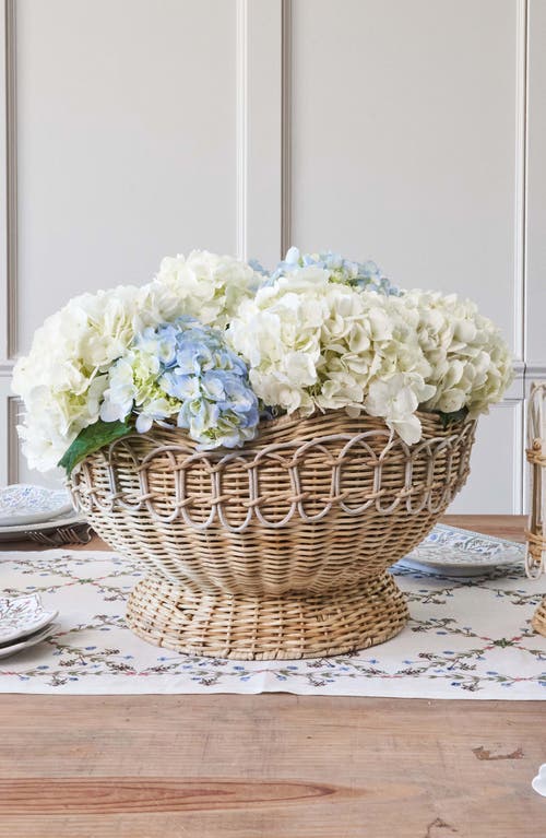 Juliska Provence Rattan Bowl In Whitewash